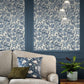Adain Palace Wallpaper - Dark Seaspray Blue - Laura Ashley - 121067 - Premier Wallcovering