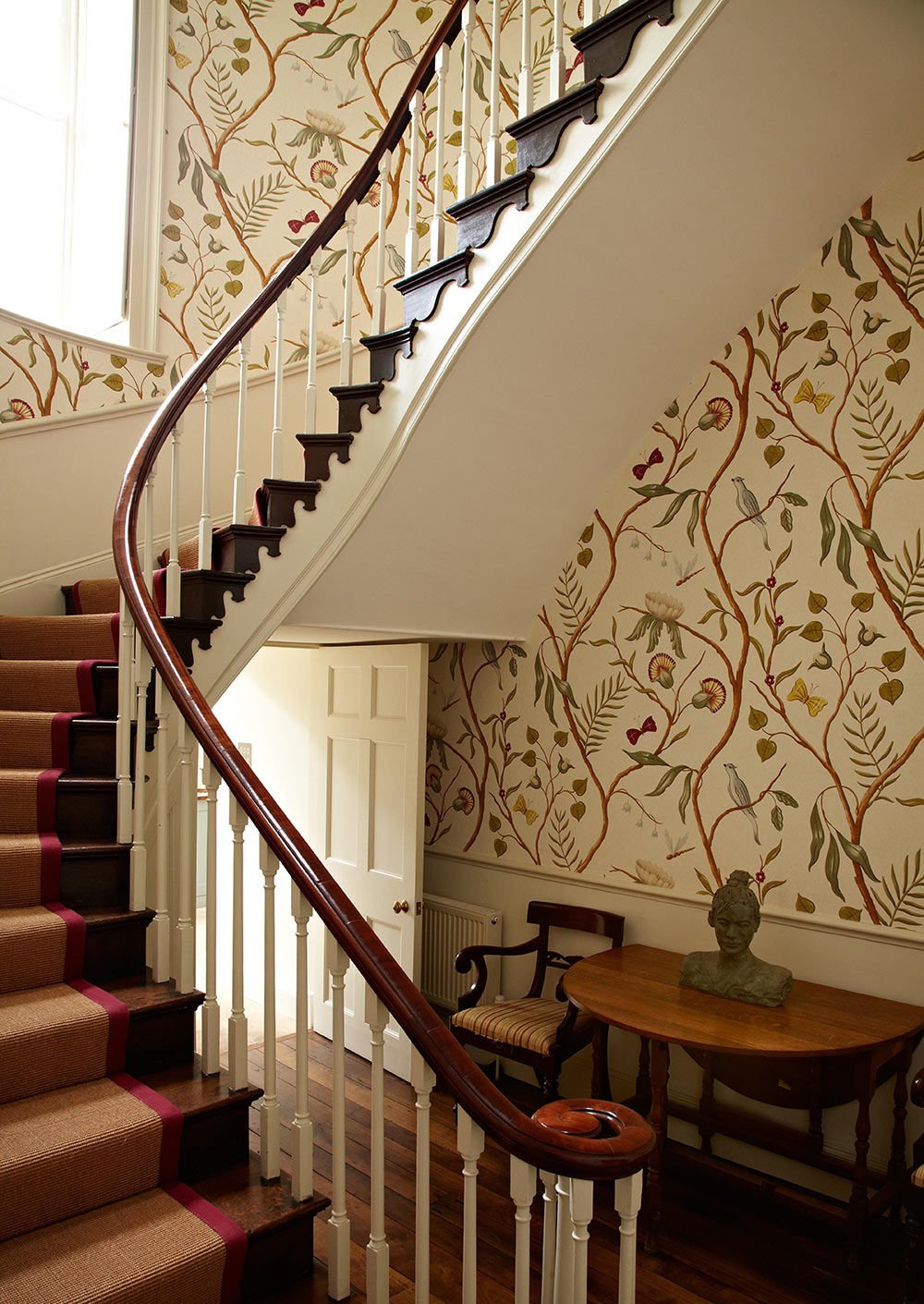 Adam's Eden Wallpaper - Taupe - Lewis & Wood - Premier Wallcovering