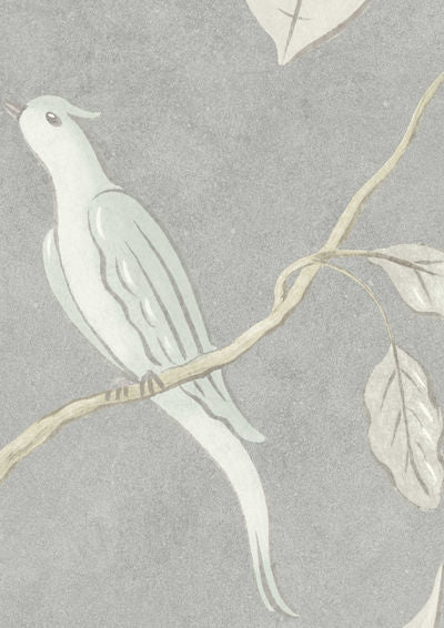 Adam's Eden Wallpaper - Honey Dove - Lewis & Wood - Premier Wallcovering