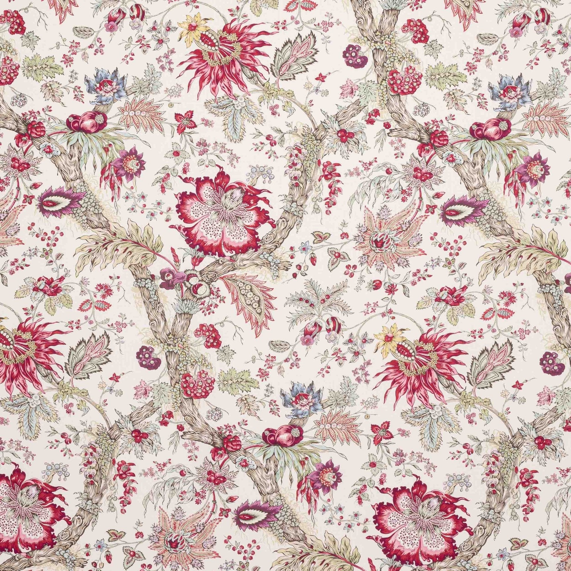 Adelaide Fabric - Cerise - Manuel Canovas - M4176-01 - Premier Wallcovering