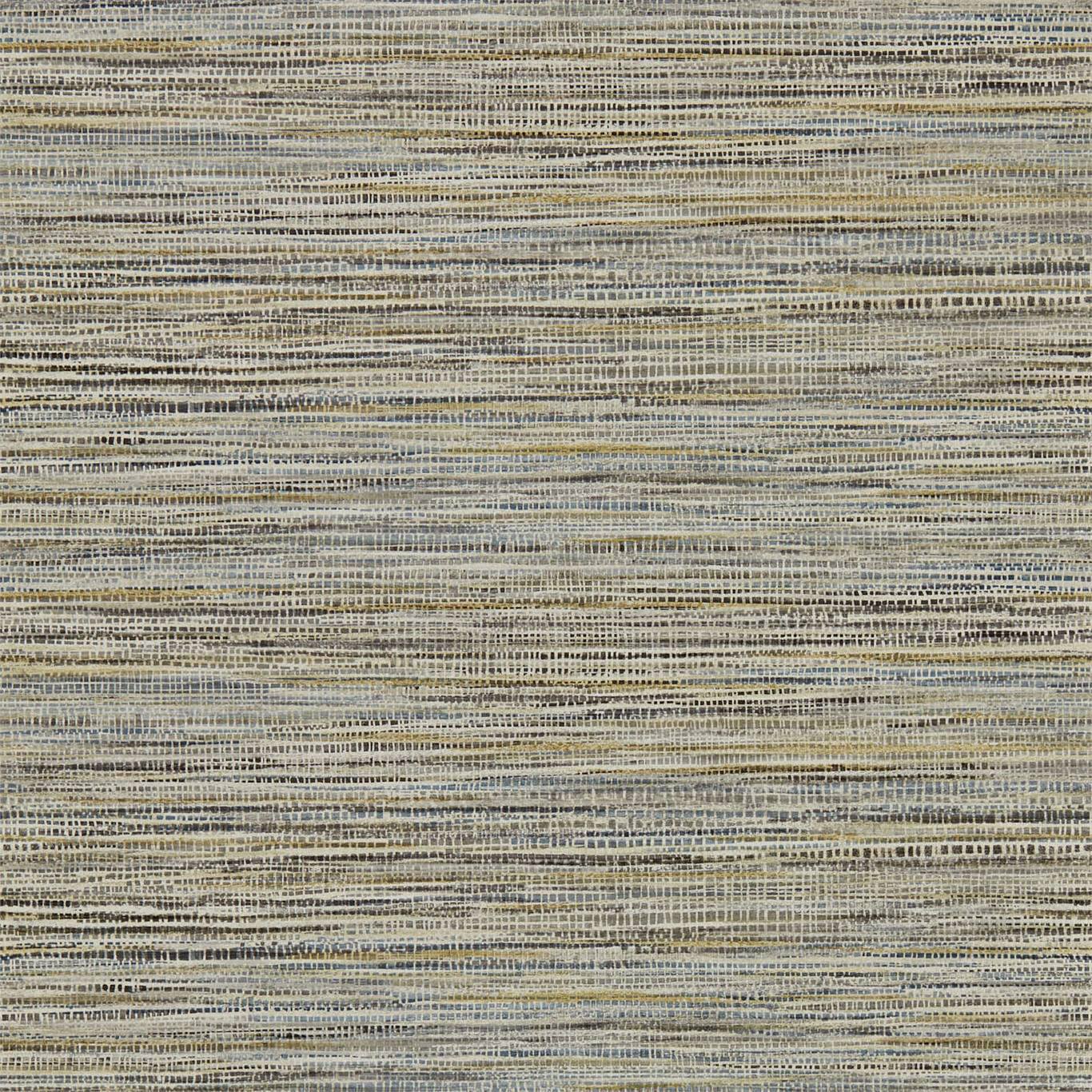 Affinity Wallpaper - Ochre/Steel - Harlequin - HMWF111953