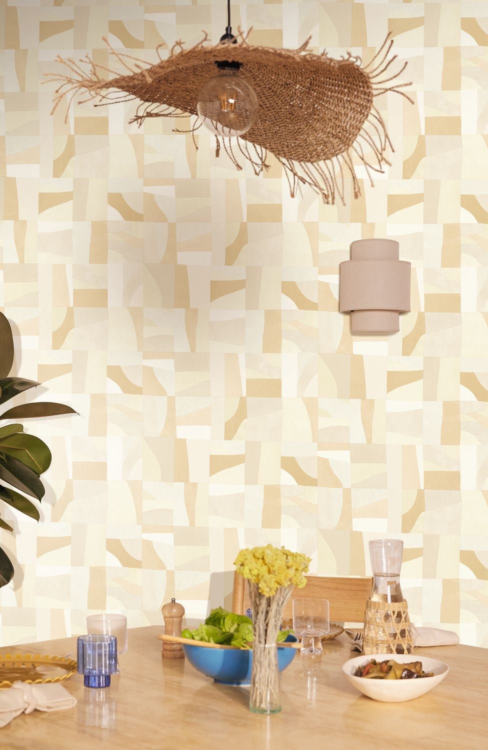 Aix Wallpaper - Beige - Caselio - 105461152