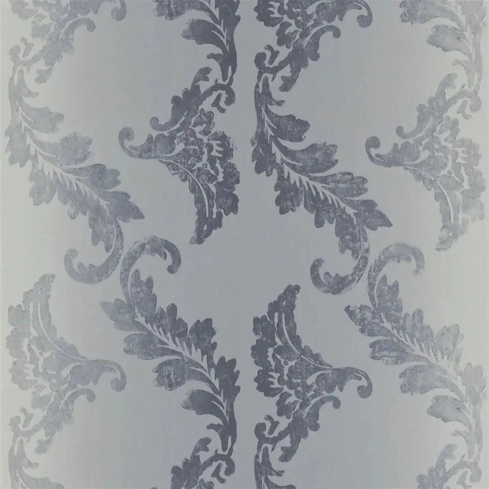 Aksu Wallpaper - Graphite - P614/02 - Designers Guild