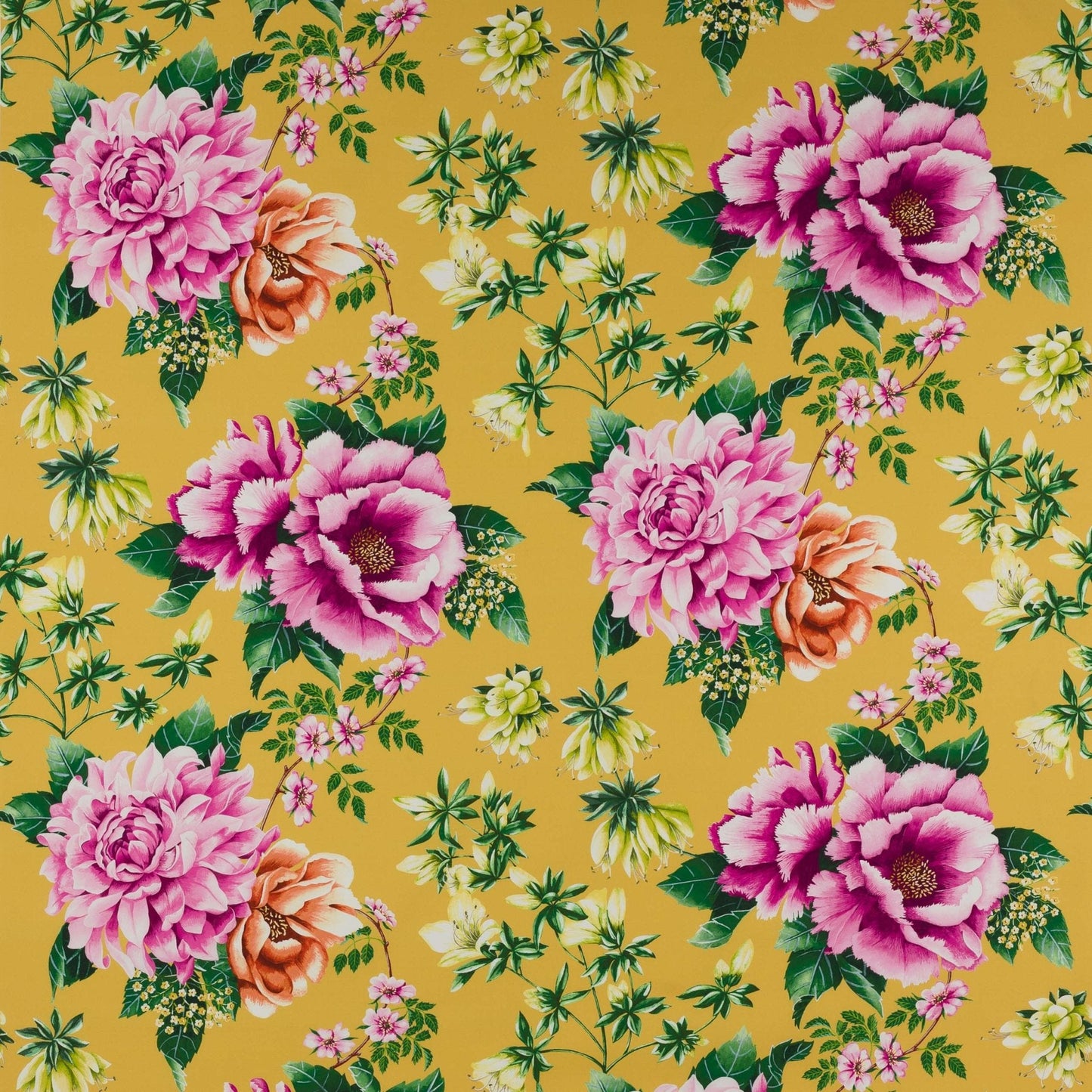 Alba Fabric - Jonquille - Manuel Canovas - M4074-02 - Premier Wallcovering