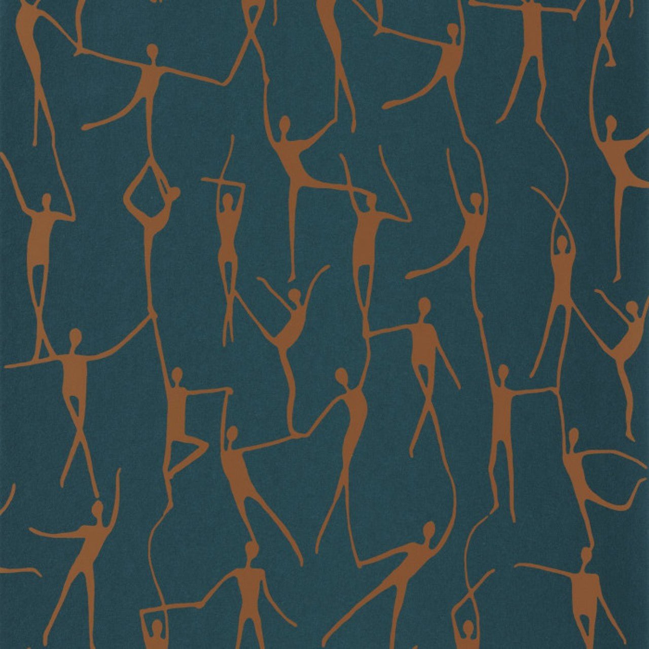 Alberto Iconic Wallpaper - Cuivre - Casadeco - 88426727 - Premier Wallcovering