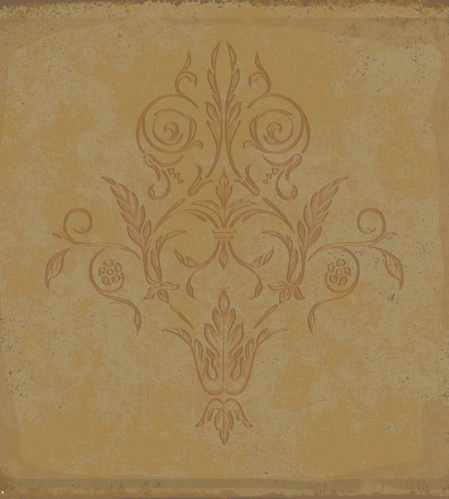 Albery Wallpaper - Copper on Foil - 94/4024 - Cole & Son - Premier Wallcovering