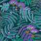 Albizia Botanica Wallpaper - Bleu Turquoise - Casadeco - 85896164 - Premier Wallcovering