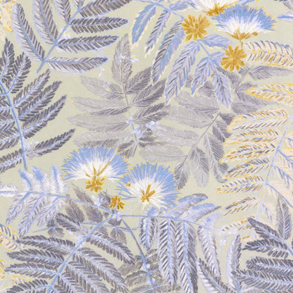 Albizia Botanica Wallpaper - Beige Lin - Casadeco - 85891423 - Premier Wallcovering