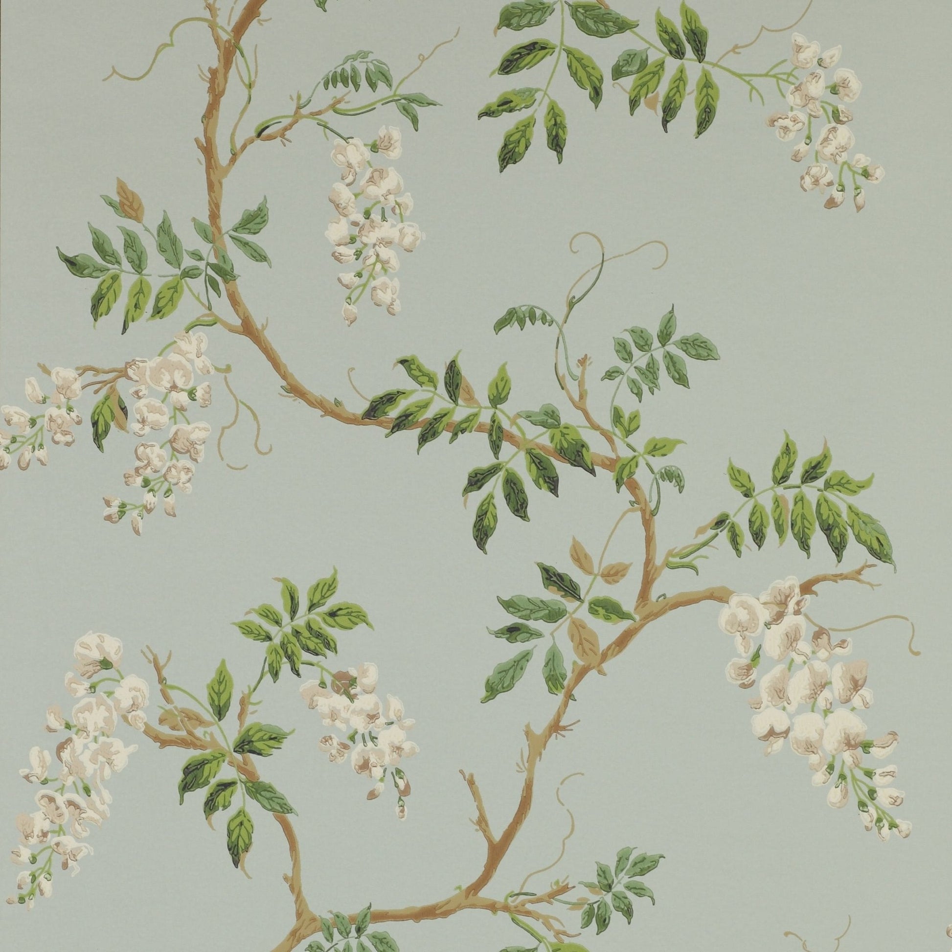 Alderney Wallpaper - Aqua - Colefax & Fowler - 07963/04 - Premier Wallcovering