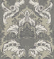 Aldwych Wallpaper - Glitter Silver on Metallic Gilver - 94/5026 - Cole & Son - Premier Wallcovering