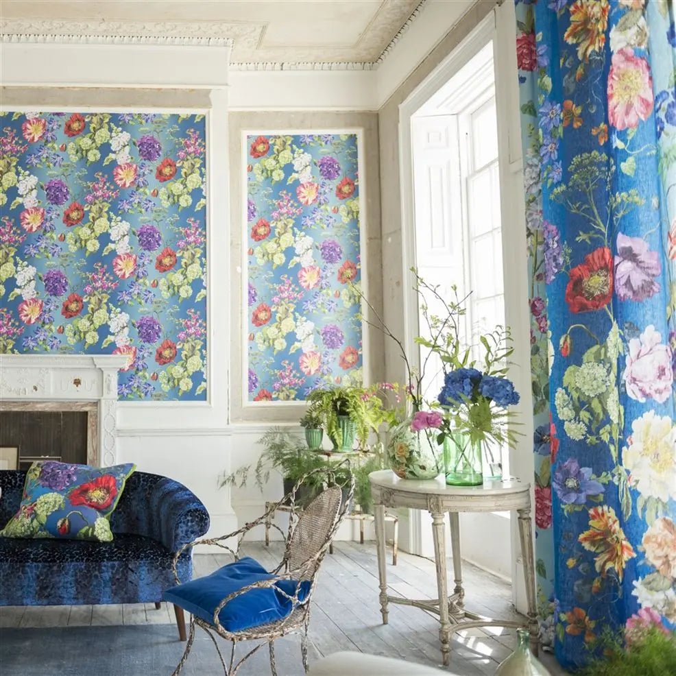 Alexandria Wallpaper - Lapis - P623/01 - Designers Guild
