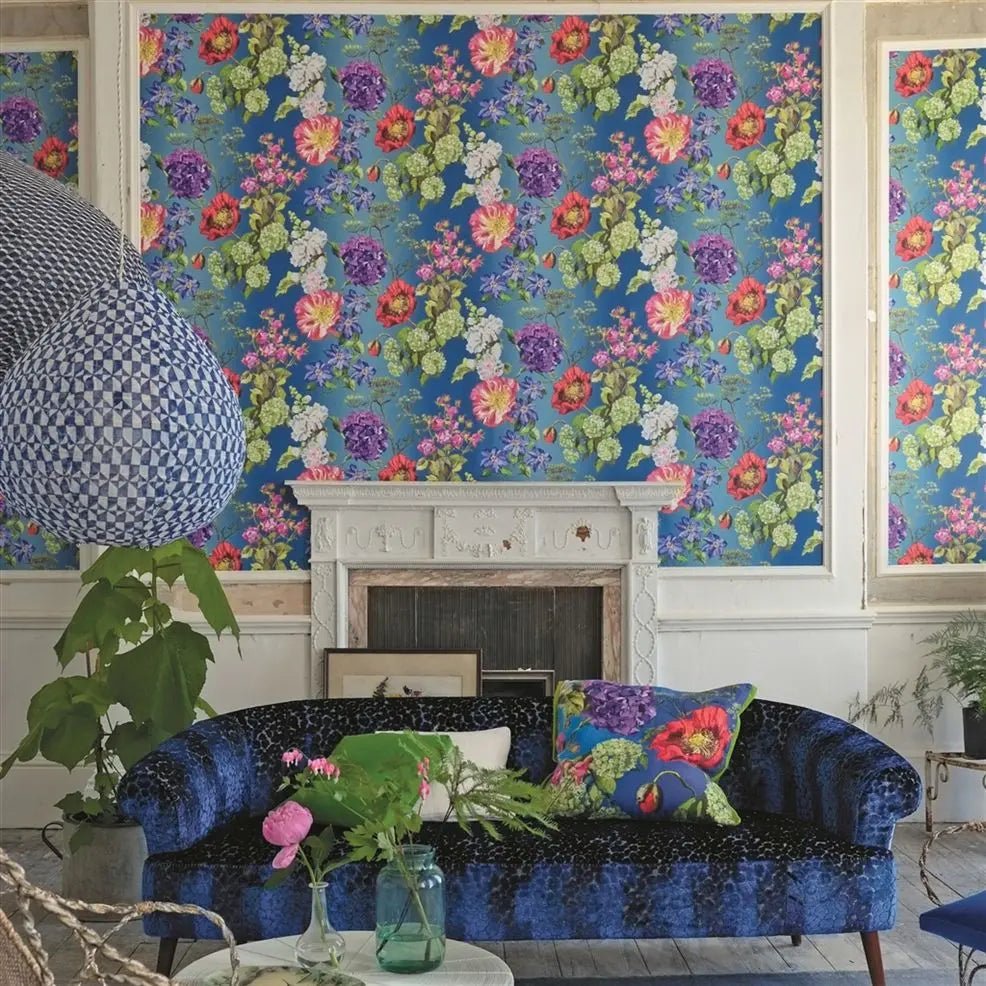 Alexandria Wallpaper - Lapis - P623/01 - Designers Guild