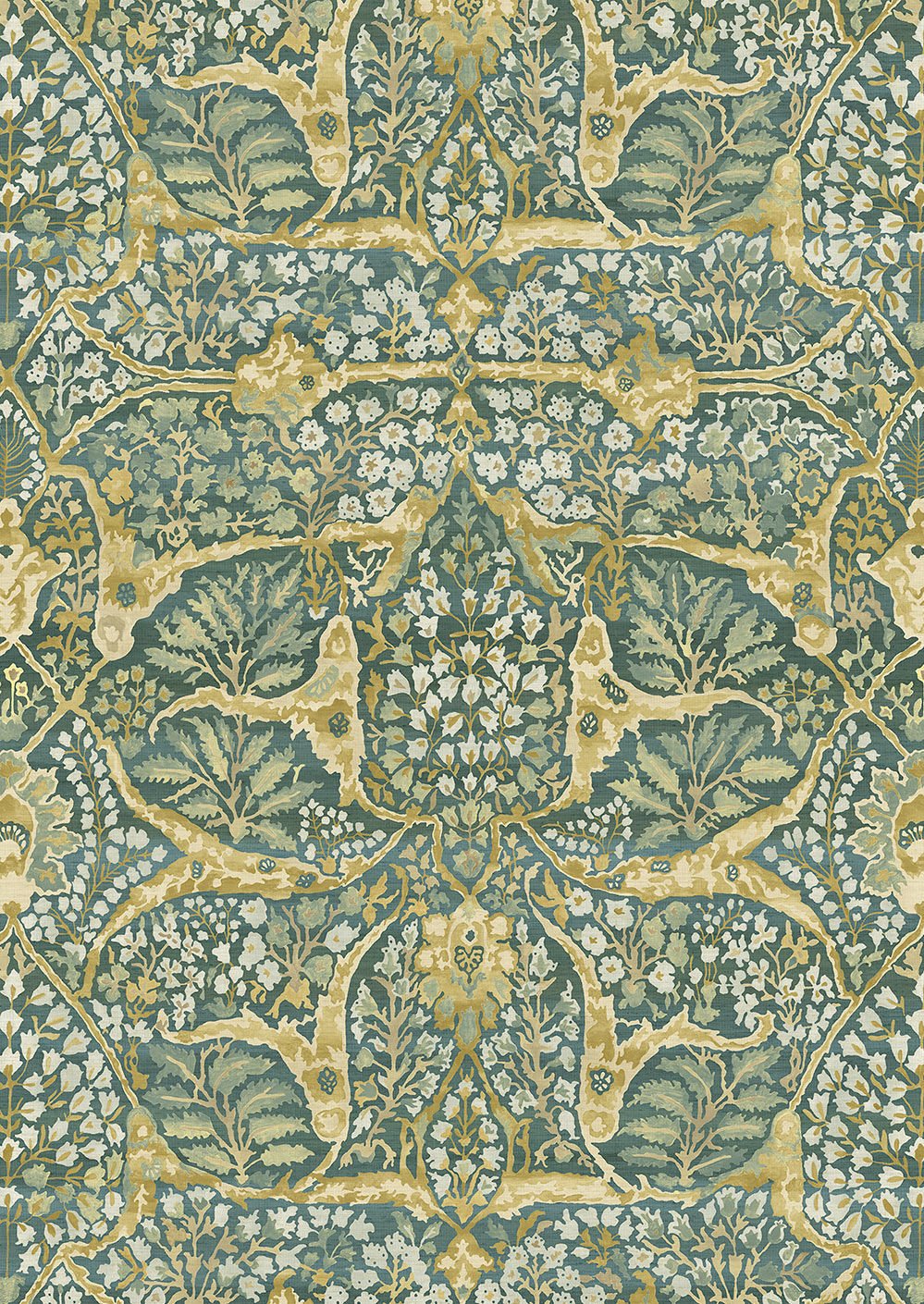 Alhambra 100 Wallpaper - Verdure - Lewis & Wood - Premier Wallcovering