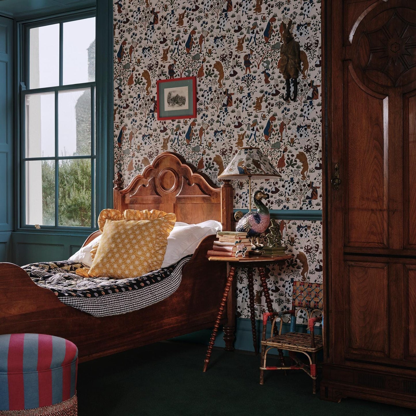 Alice In Wonderland Wallpaper - Cream - House of Hackney - 1-WA-ALI-DI-ECR-XXX