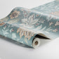 Alicia Wallpaper - Light Blue - Boråstapeter - 2005 - Premier Wallcovering