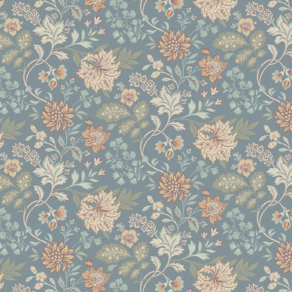 Alicia Wallpaper - Light Blue - Boråstapeter - 2005 - Premier Wallcovering