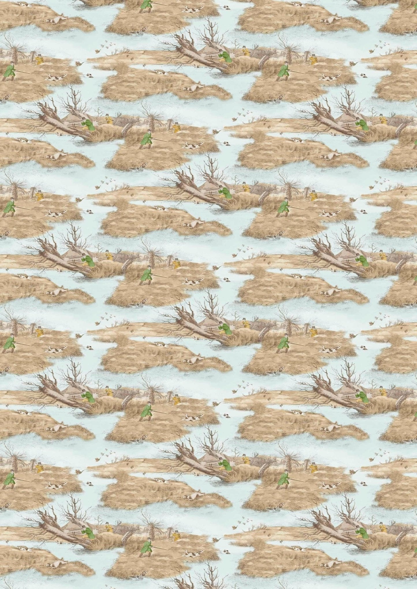 Lewis & Wood - Alken Wildfowlers - Beige - Premier Wallcovering