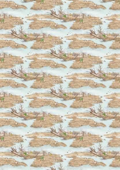 Lewis & Wood - Alken Wildfowlers - Beige - Premier Wallcovering