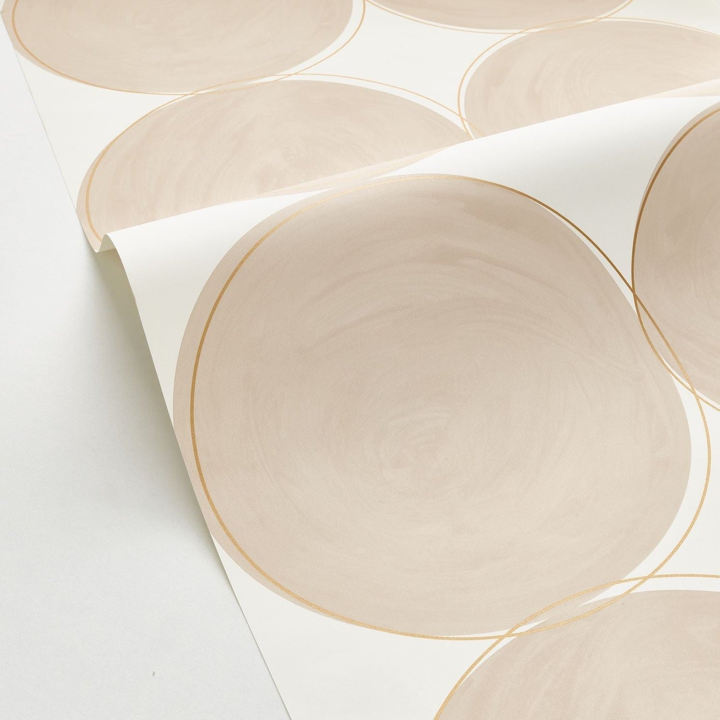 All Around Wallpaper - Beige Blanc - Caselio - 102881022