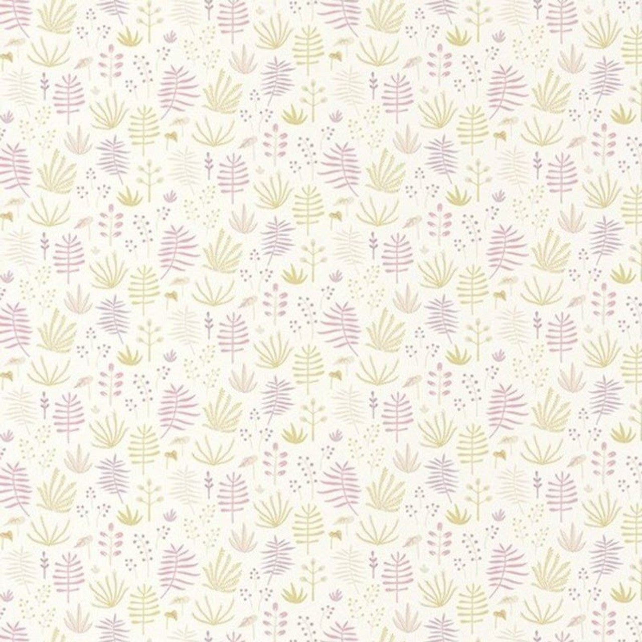 All Over Jungle Happy Dreams Wallpaper - Parme - Casadeco - 82735206 - Premier Wallcovering