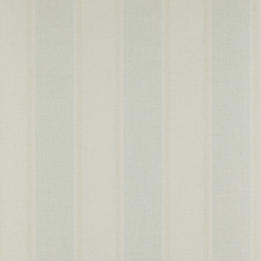 Alton Stripe Wallpaper - Aqua/Beige - Colefax & Fowler - 07988/02 - Premier Wallcovering