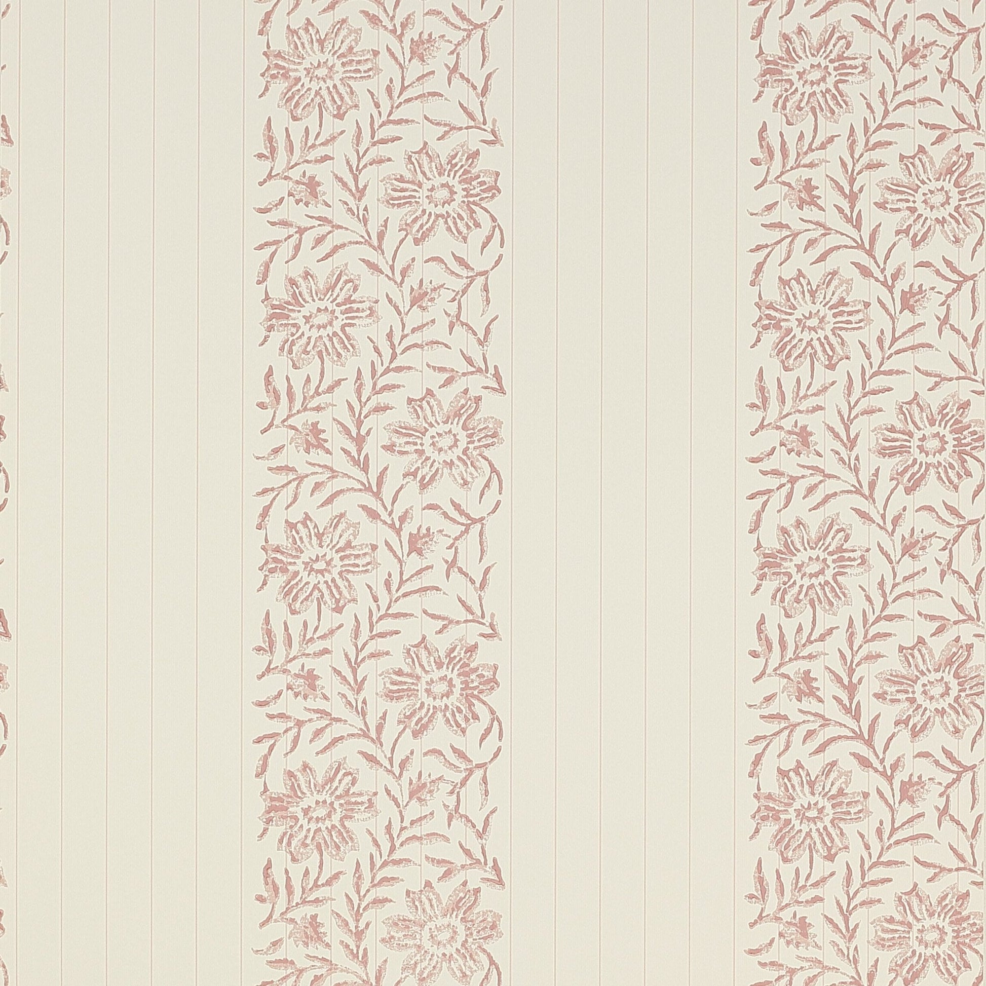 Alys Wallpaper - Pink - Colefax & Fowler - W7001 - 04 - Premier Wallcovering