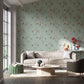 Amazilia Wallpaper - Sky - HAMA111060 - Harlequin - Premier Wallcovering