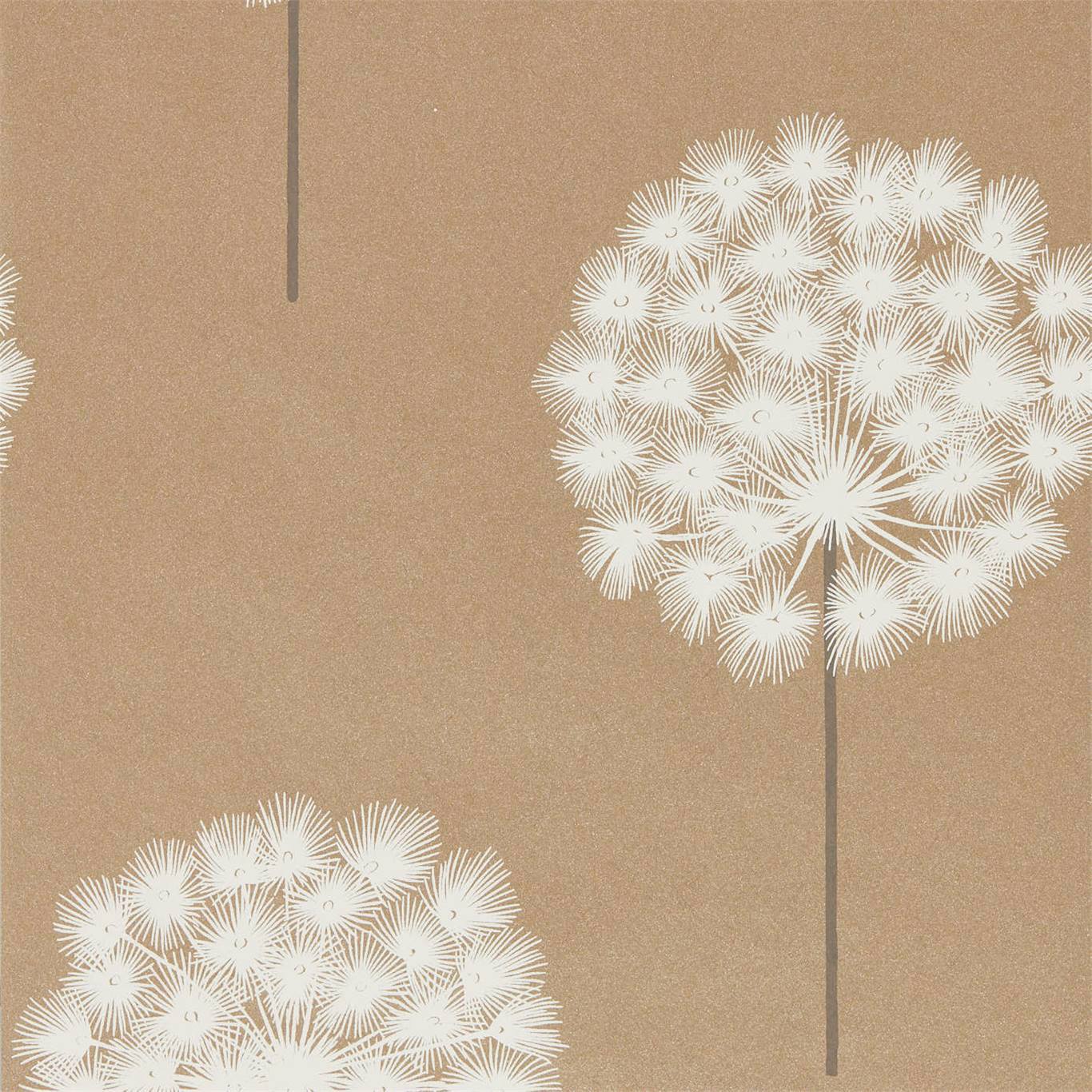 Amity Wallpaper - Brass/Pewter - Harlequin - HPUT111913