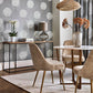 Amity Wallpaper - Pewter/Brass - Harlequin - HPUT111888