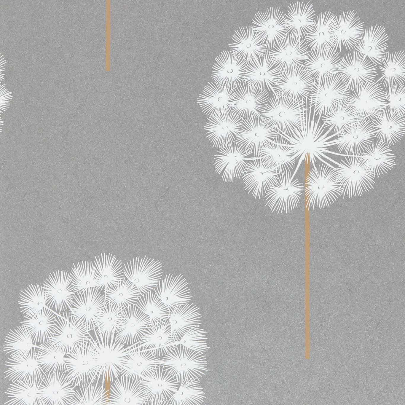 Amity Wallpaper - Pewter/Brass - Harlequin - HPUT111888