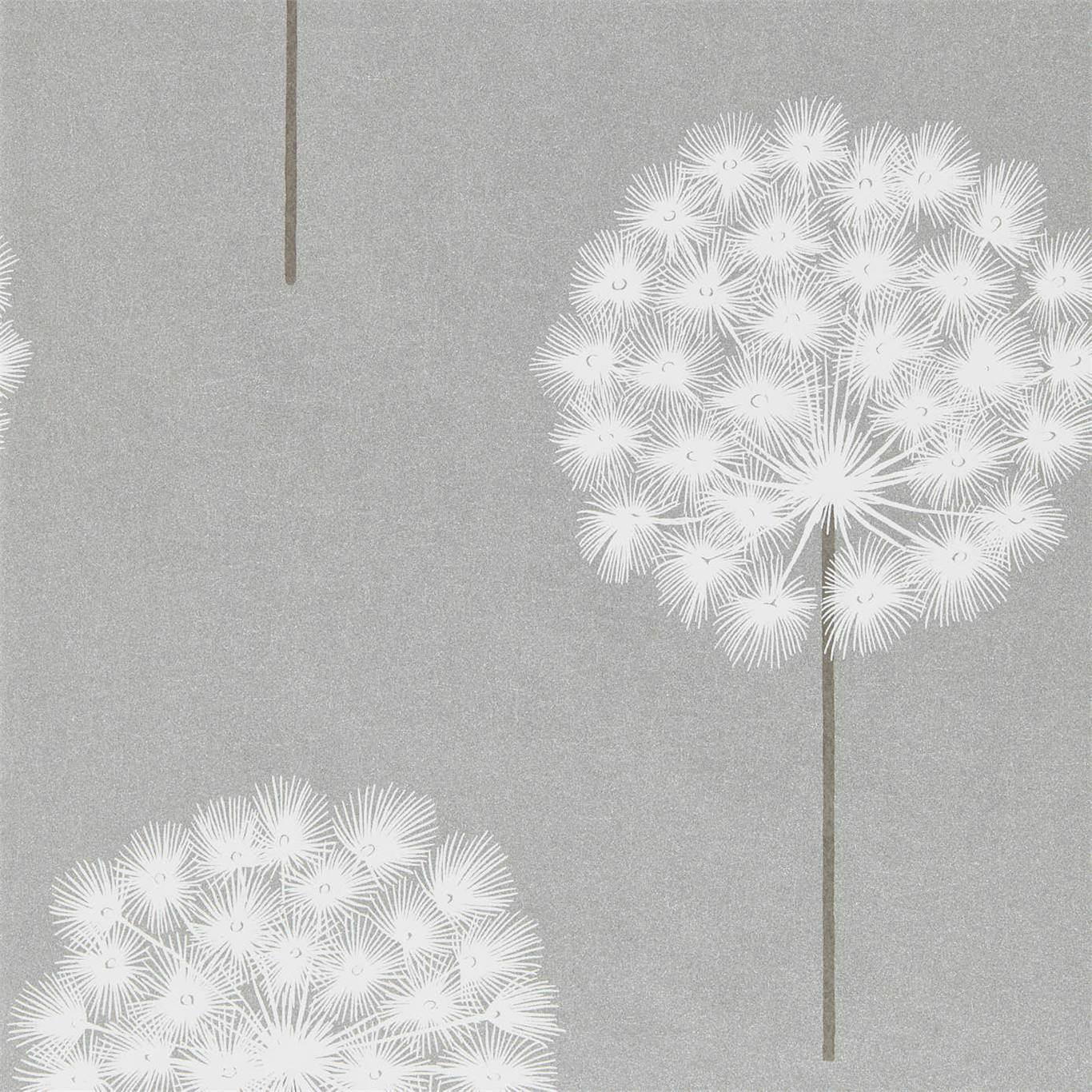 Amity Wallpaper - Silver/Chalk - Harlequin - HPUT111889