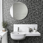 Amorina Wallpaper - Black & White - Boråstapeter - 1773 - Premier Wallcovering