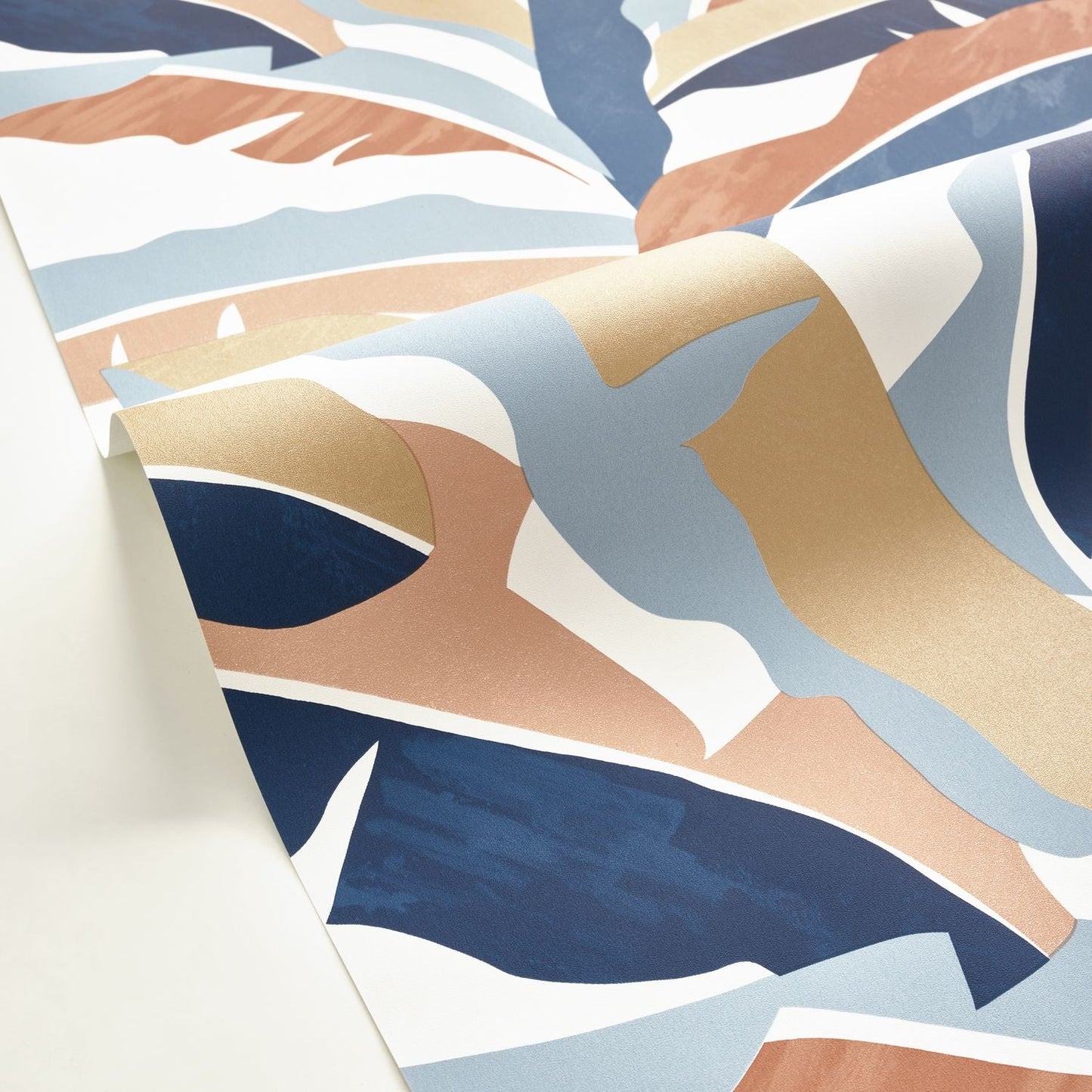 Ampleur Wallpaper - Bleu Camel - Caselio - 104566220