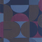 Amplitude Wallpaper - Aubergine - Caselio - 105506555