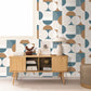 Amplitude Wallpaper - Bleu Camel - Caselio - 105500633