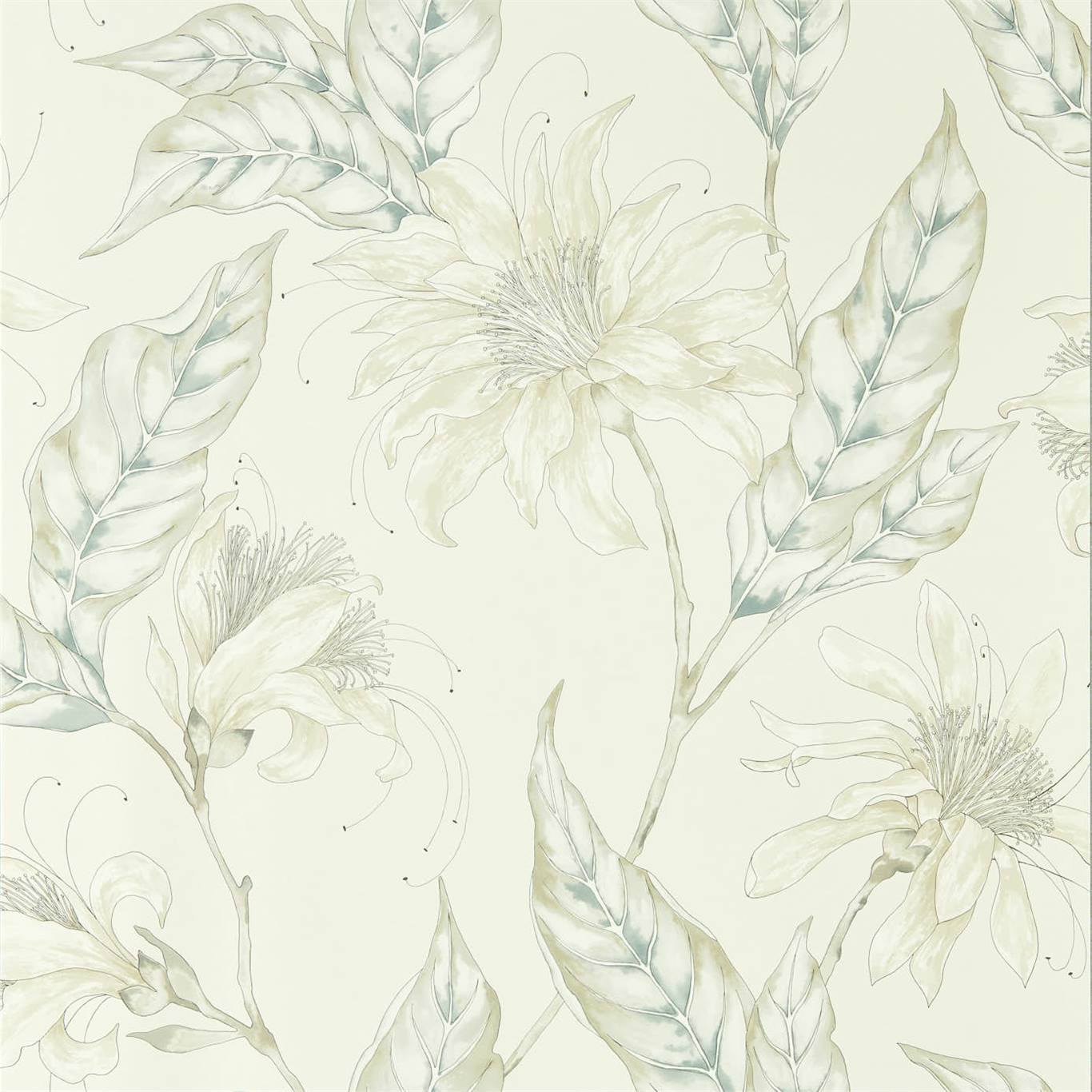 Ananda Wallpaper - Pearl - HMIW112252 - Harlequin - Premier Wallcovering