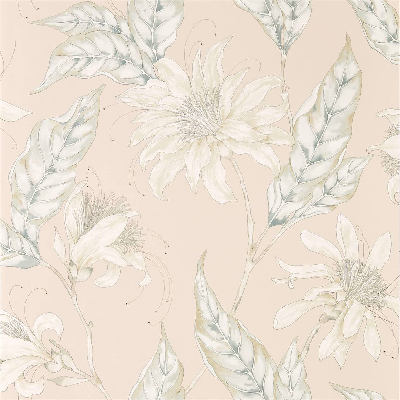 Ananda Wallpaper - Blush - HMIW112253 - Harlequin - Premier Wallcovering