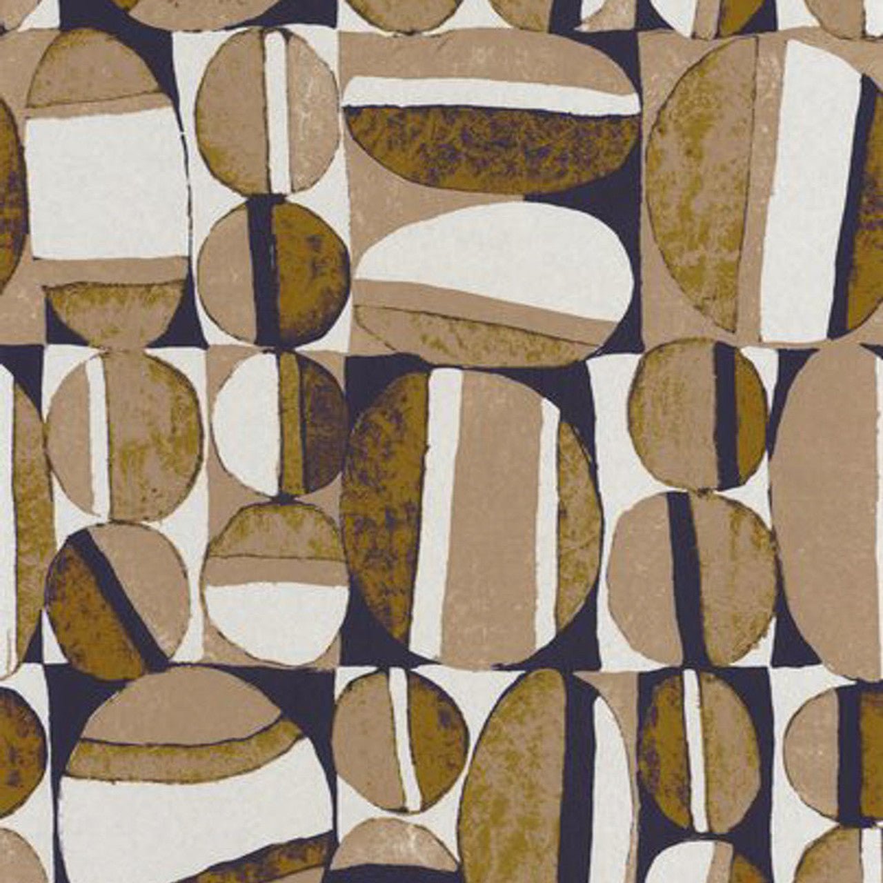 Anangu Nangara Wallpaper - Sand - Casadeco - 84386410 - Premier Wallcovering