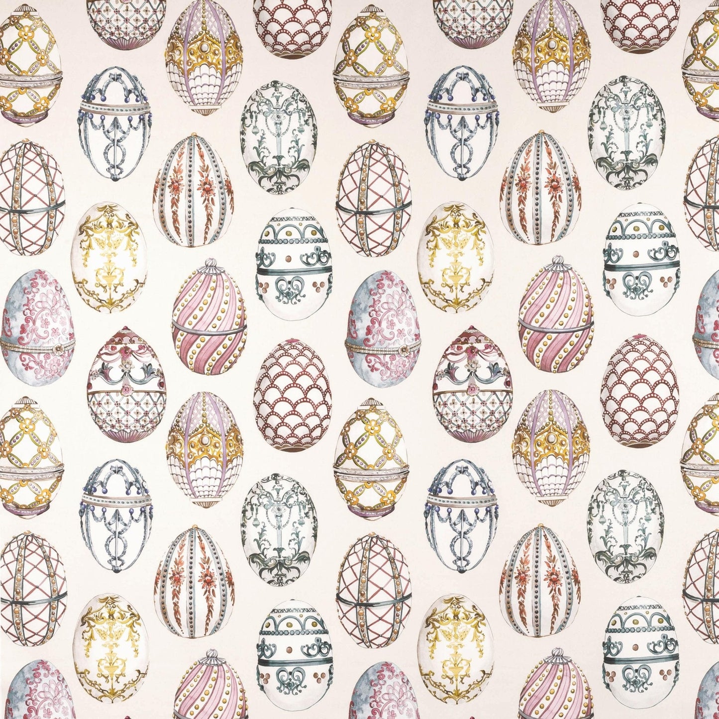 Anastasia Fabric - Rose Ancien - Manuel Canovas - M4096-02 - Premier Wallcovering