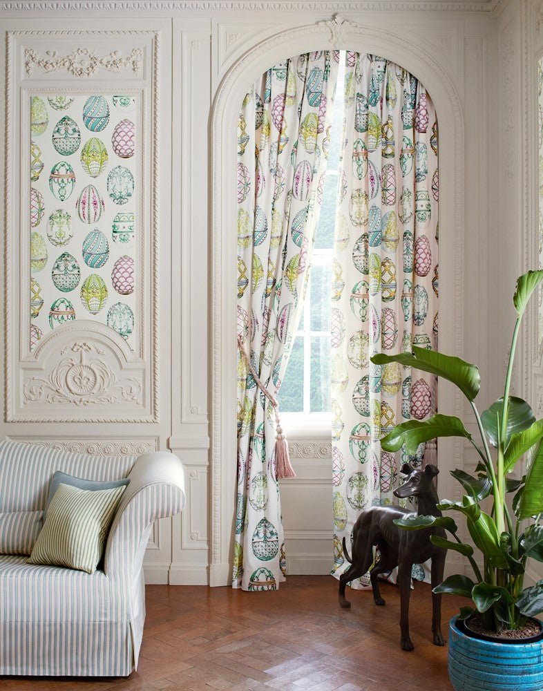 Anastasia Fabric - Berlingot - Manuel Canovas - M4096-01 - Premier Wallcovering