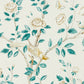 Andhara Wallpaper - Teal/Cream - Sanderson - DCPW216794