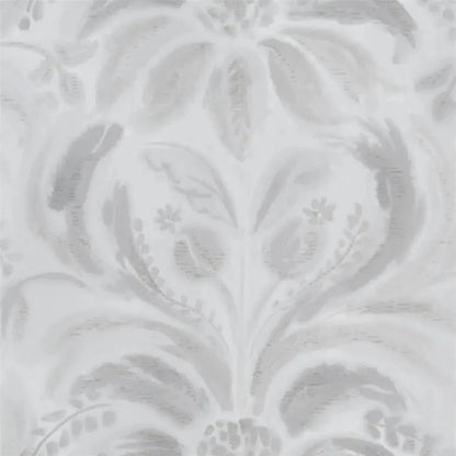 Angelique Damask Wallpaper - Steel - PDG1036/02 - Designers Guild