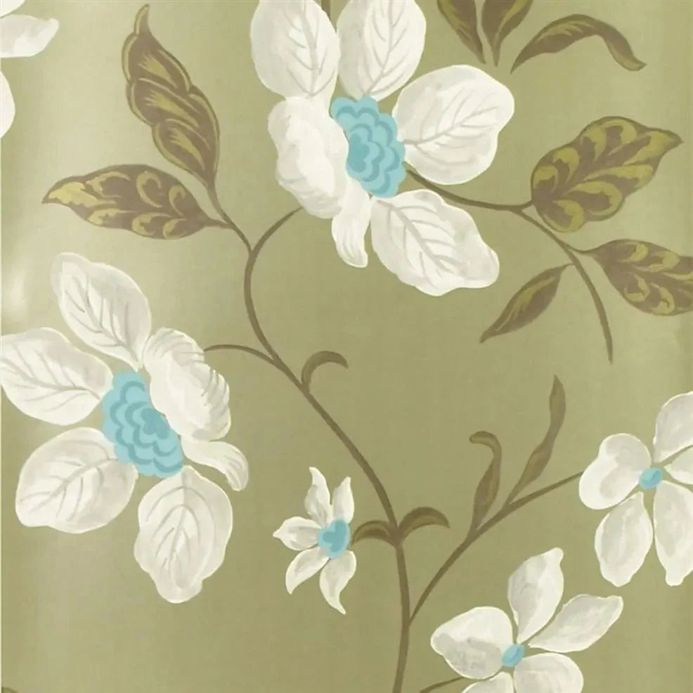 Angelique Wallpaper - Zinc - P481/02 - Designers Guild