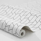 Angle Wallpaper - Black / White - Boråstapeter - 4738 - Premier Wallcovering