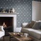 Angsflora Wallpaper - Navy - Boråstapeter - 6952 - Premier Wallcovering