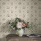 Angsflora Wallpaper - Sage - Boråstapeter - 6950 - Premier Wallcovering