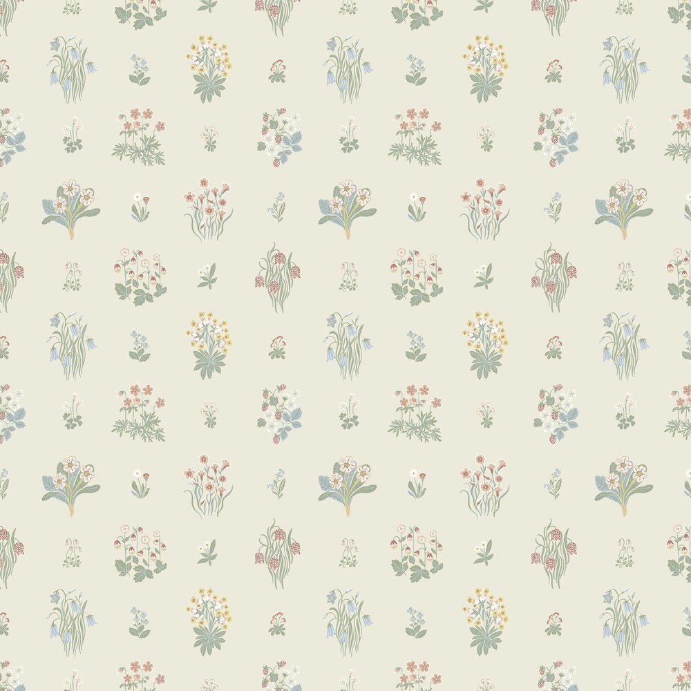 Angsflora Wallpaper - Spring - Boråstapeter - 6951 - Premier Wallcovering