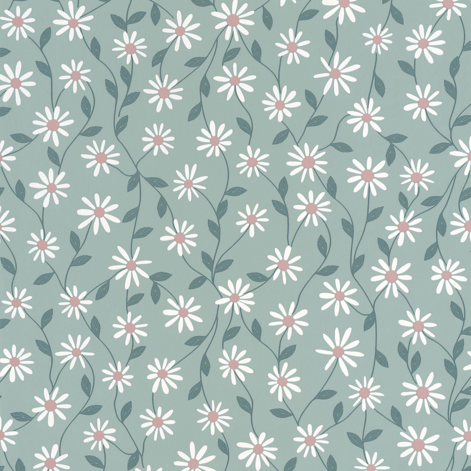 Anna Wallpaper - Vert De Gris - Caselio - 103127070