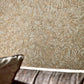 Anthology Ammonite Wallpaper - Charcoal/Brass - Harlequin - EANW112562