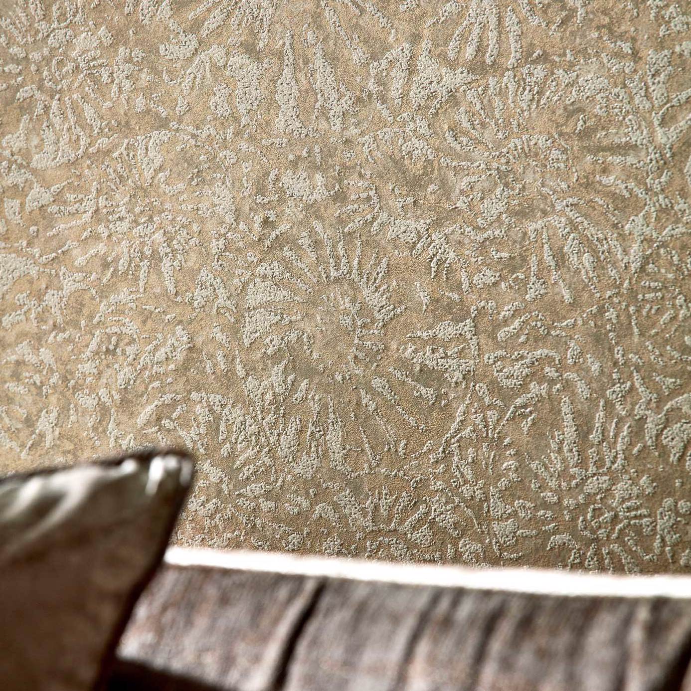 Anthology Ammonite Wallpaper - Pumice - Harlequin - EANW112560
